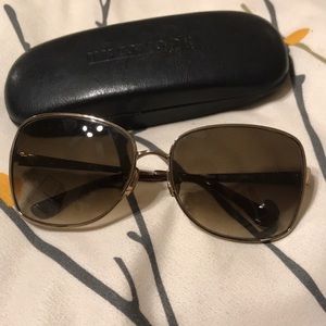 Brown Kate spade sunglasses